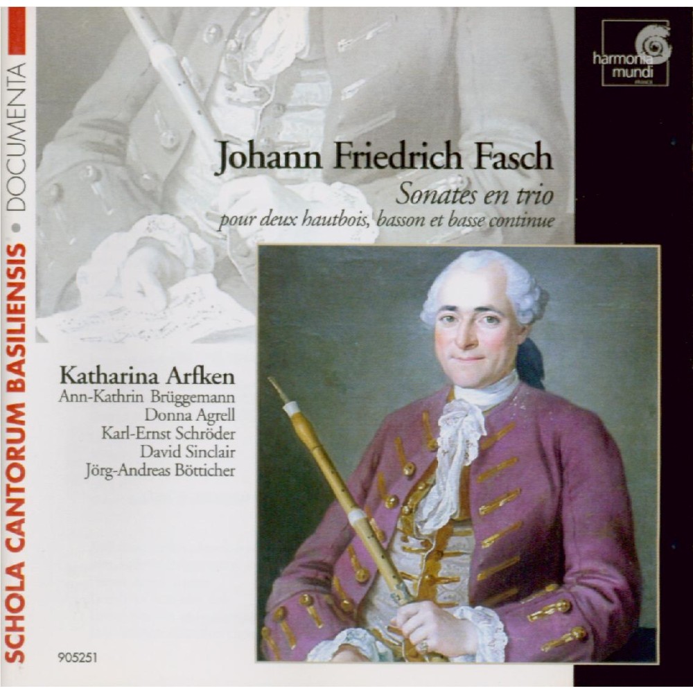 FASCH - Arfken - Trio en ré mineur FWV N:d1..